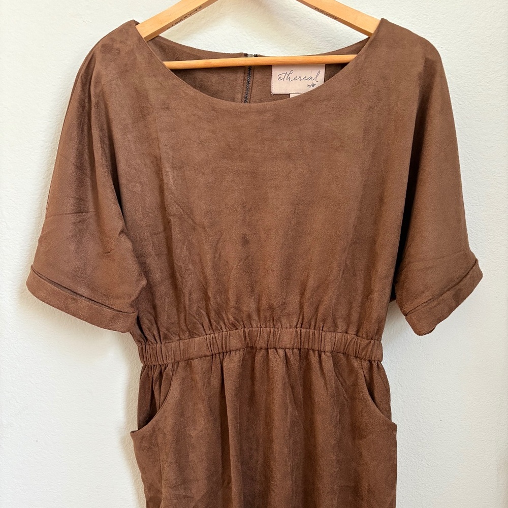 Suede Dress